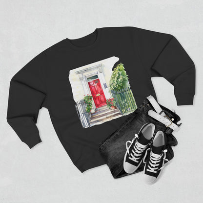 Unisex Crewneck Sweatshirt - Street London Aesthetics Urban Charm and Classic City Vibes