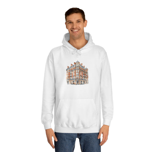Unisex College Hoodie - Trendy British House
