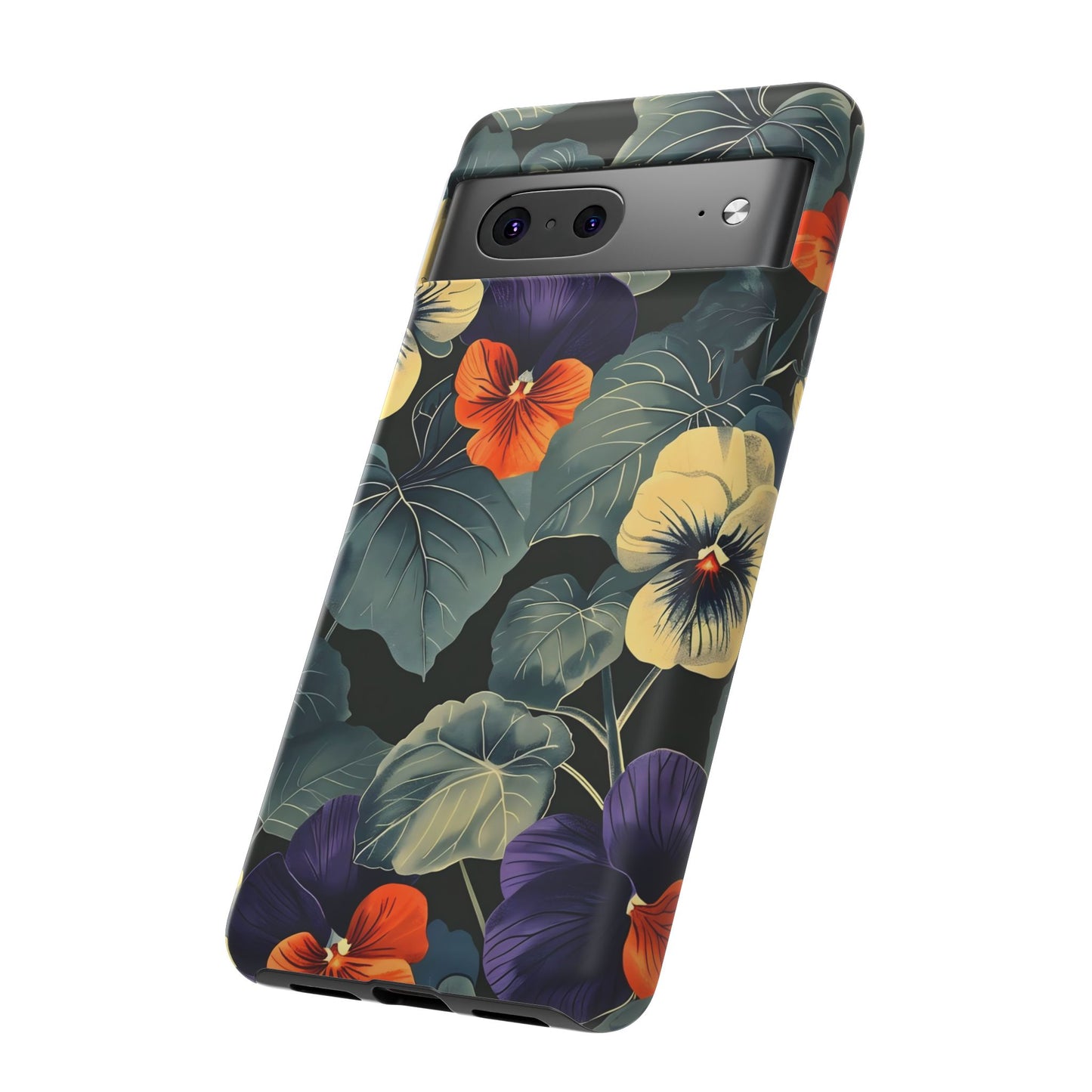 Tough Cases Floral iPhone Case, Tough Phone Cover, Stylish Floral Design, Gift for Her, Summer Vibe, Durable Protective Case