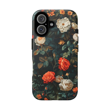 Floral Phone Case | Tough Cases with Elegant Design | Gift for Her, Mother's Day, Birthdays, Personalized, Trendy Tech Accessories