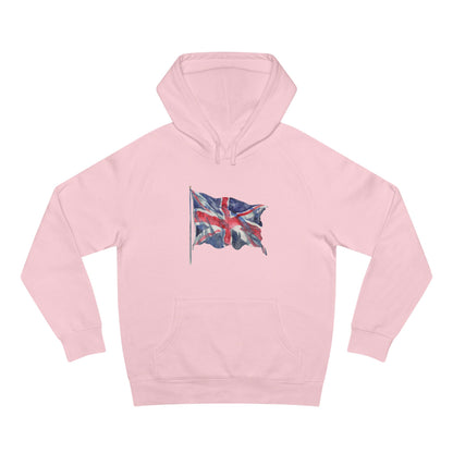 Adorable Unisex Hoodie - British Flag
