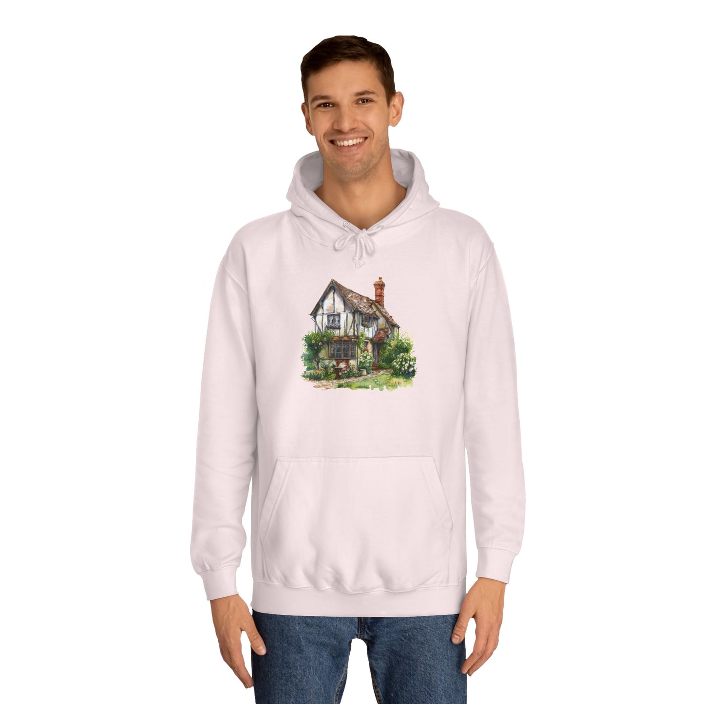 Unisex College Hoodie - England's Enduring Natural Beauty