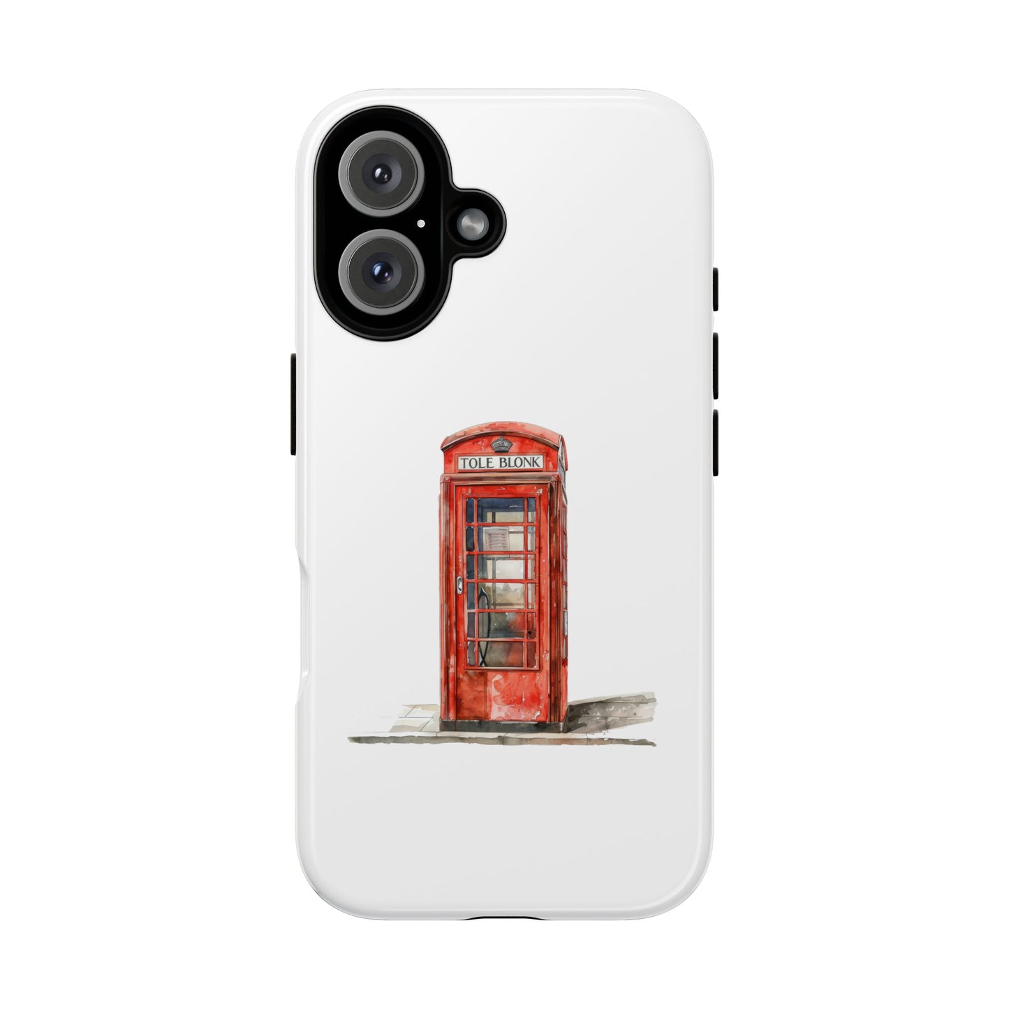 London Phone Booth Tough Case for Smartphones - Stylish Protection with a Unique Design