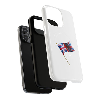 Union Jack Tough Magnetic Phone Case, Stylish Phone Cover, Unique Gift, Durable Phone Protector, British Flag Case, Travel Accessory