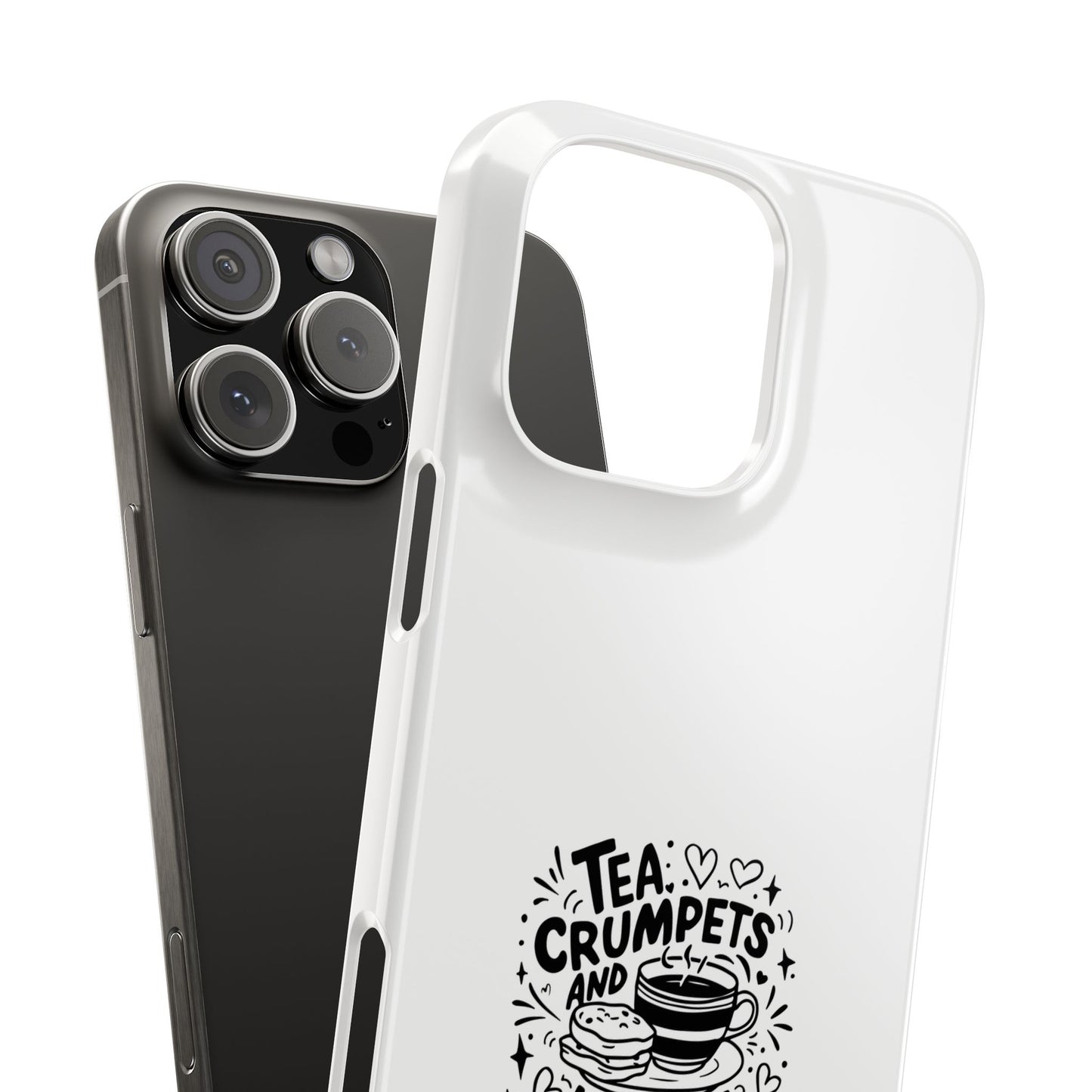 Charming Slim Phone Cases for Tea Lovers | Unique London Adventures | Fun Gift for Friends, Trendy Accessories, Travel Enthusiasts, [...]