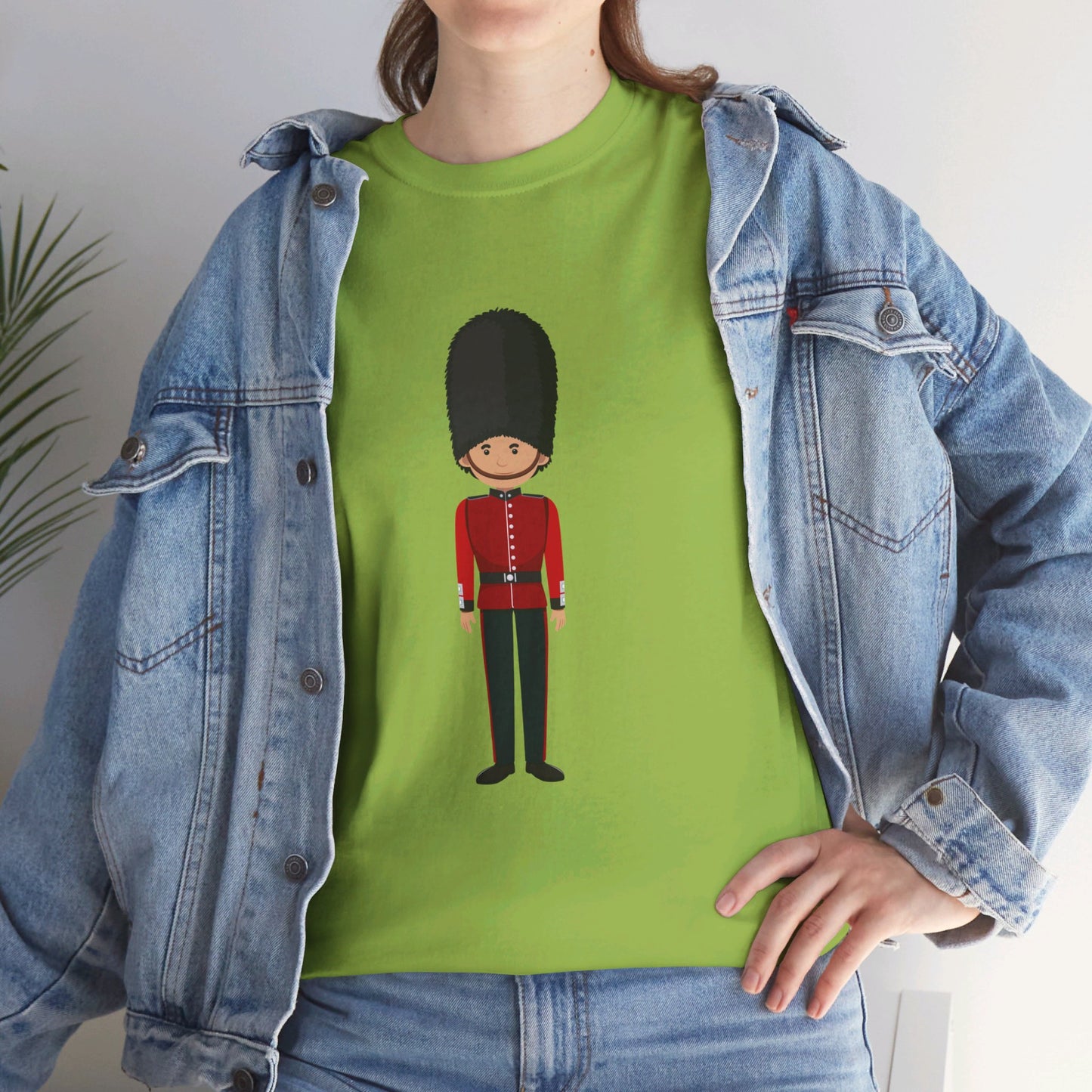 Red Jacket - Bodmin Keep Cornwall's Army Museum Classic Unisex Heavy Cotton Tee