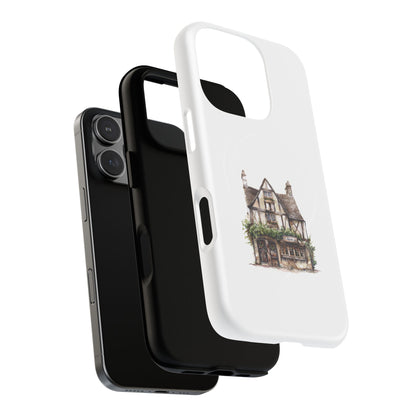 Charming Cottage Magnetic Phone Case, Tough Cell Phone Cover, Unique Gift for Home Lovers, Holiday Essentials, Customizable Design