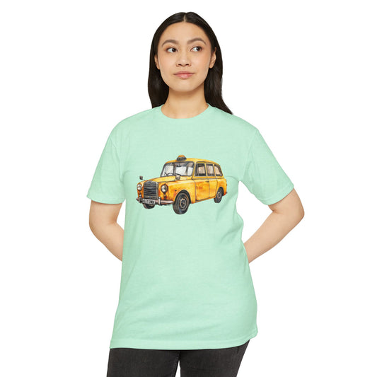 Unisex CVC Jersey T-shirt - British Vintage Car
