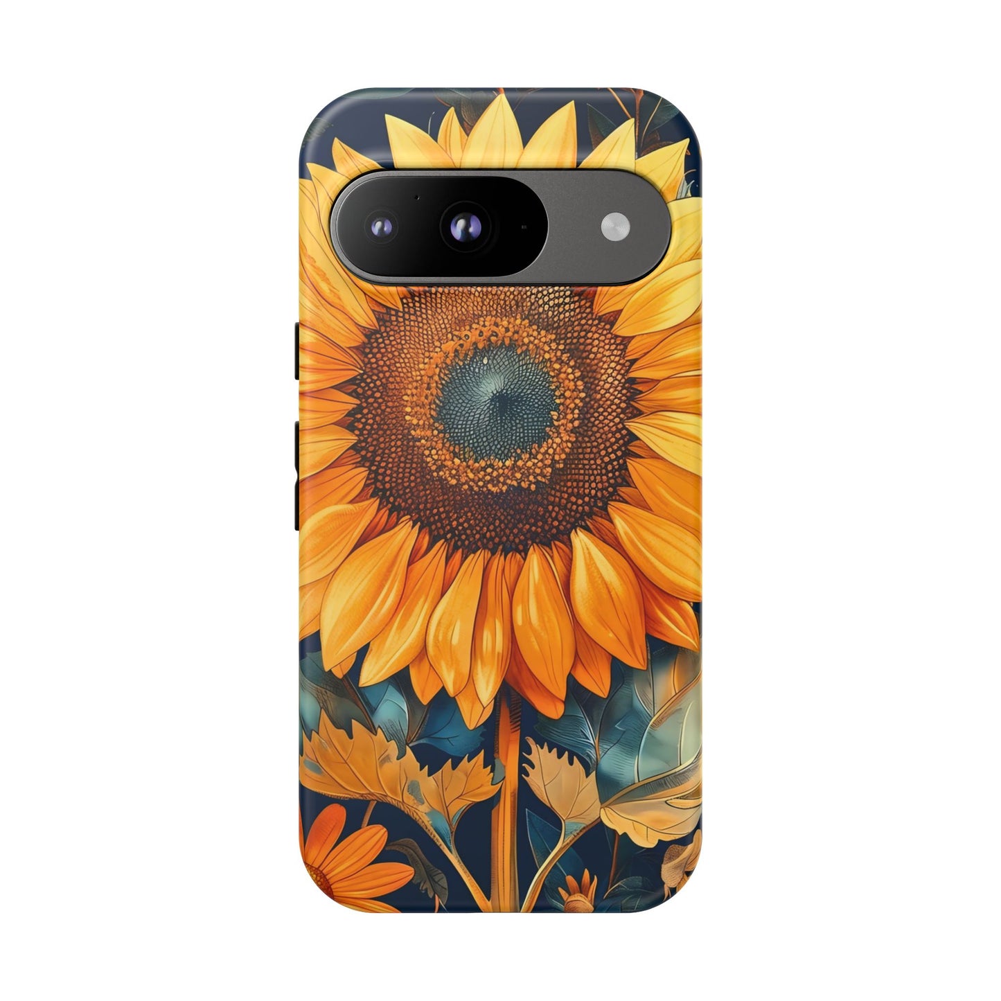 Sunflower Phone Case - Floral Design for Nature Lovers, Cute Spring Accessory, Gift for Her, Eco-Friendly Cover