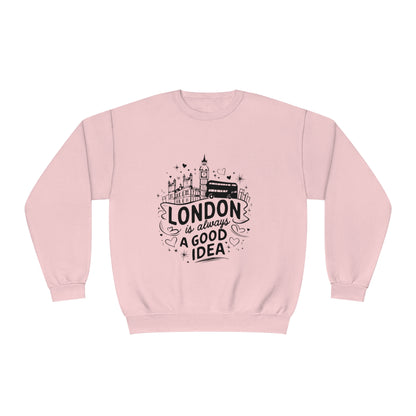 Unisex NuBlend® Crewneck Sweatshirt - London is always a good idea