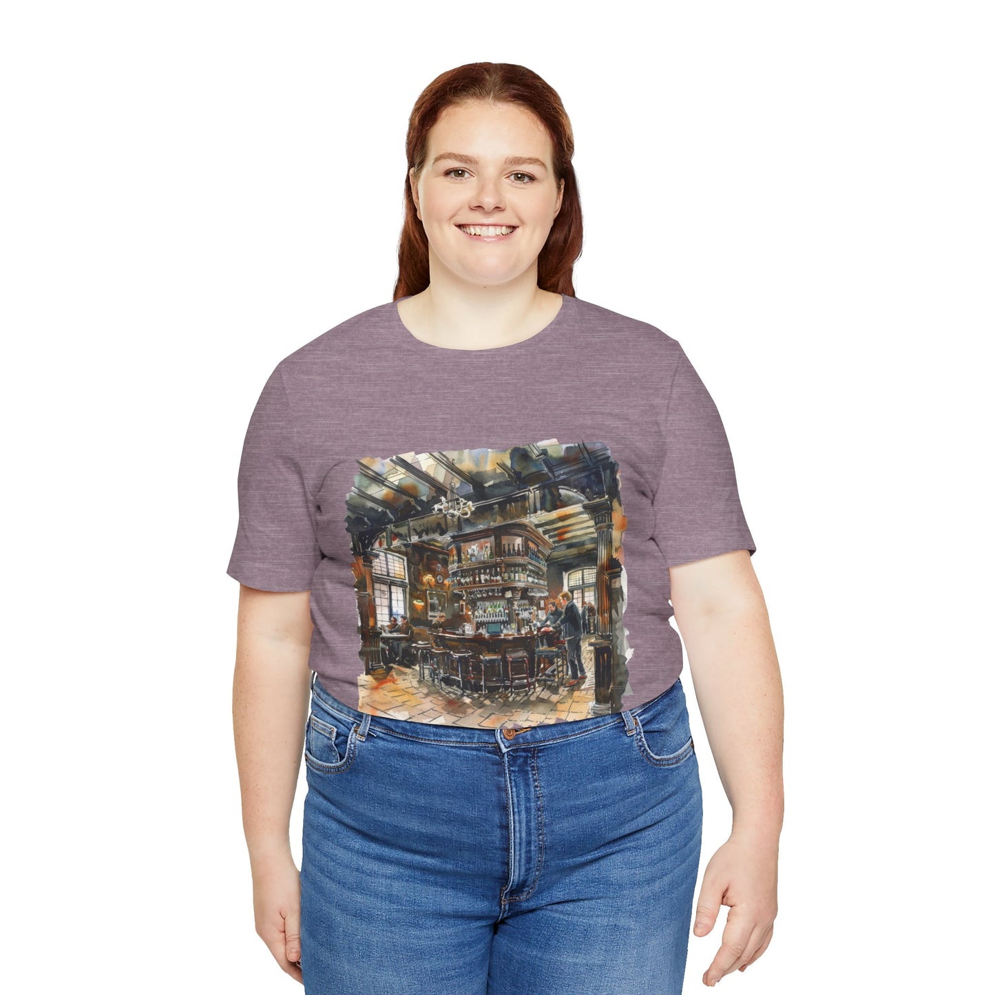 Unisex Jersey Short Sleeve Tee - The Local Spot - Authentic British Pub Vibes