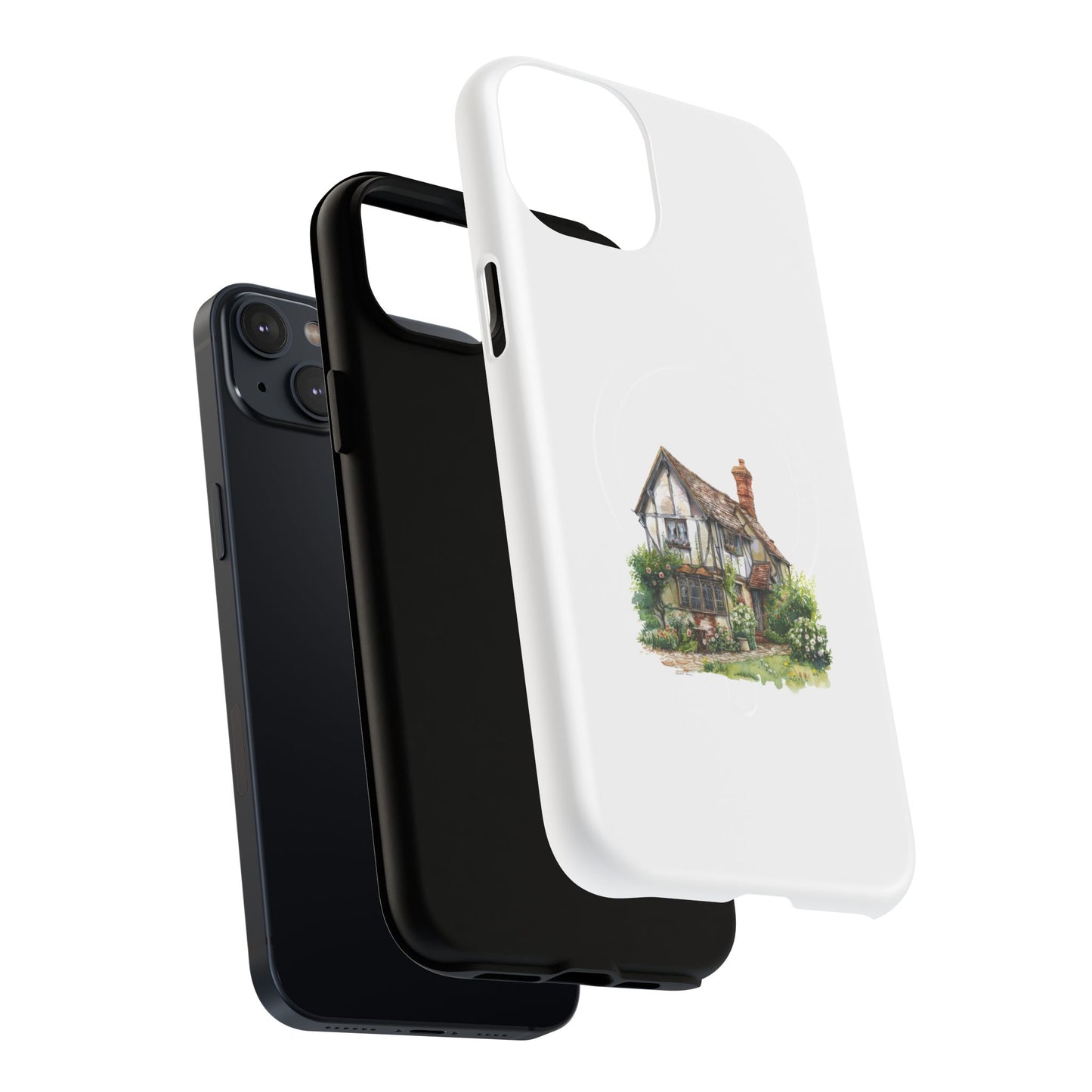 Charming Cottage Magnetic Phone Case | Tough & Durable iPhone Cover, Gift for Home Lovers, Personalized Phone Accessory