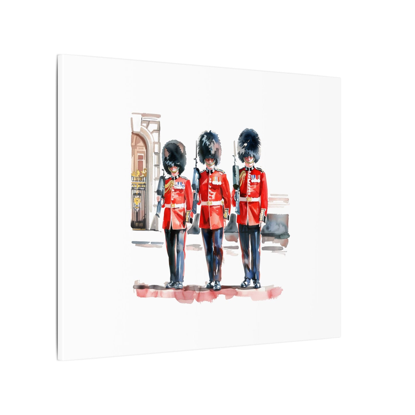 Royal Guards Canvas Print, British Wall Art, Home Decor, Unique Gift, London Culture