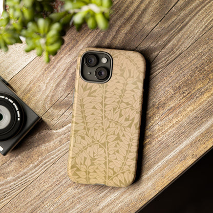 Nature-Inspired Phone Case, Botanical Phone Cover, Eco-Friendly Case, Stylish Protective Cover, Floral iPhone Case