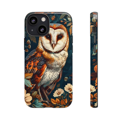 Barn Owl Phone Case | Tough Cases, Nature Lover Gift, Wildlife Accessory, Eco-Friendly Phone Protection, Unique Gift Idea