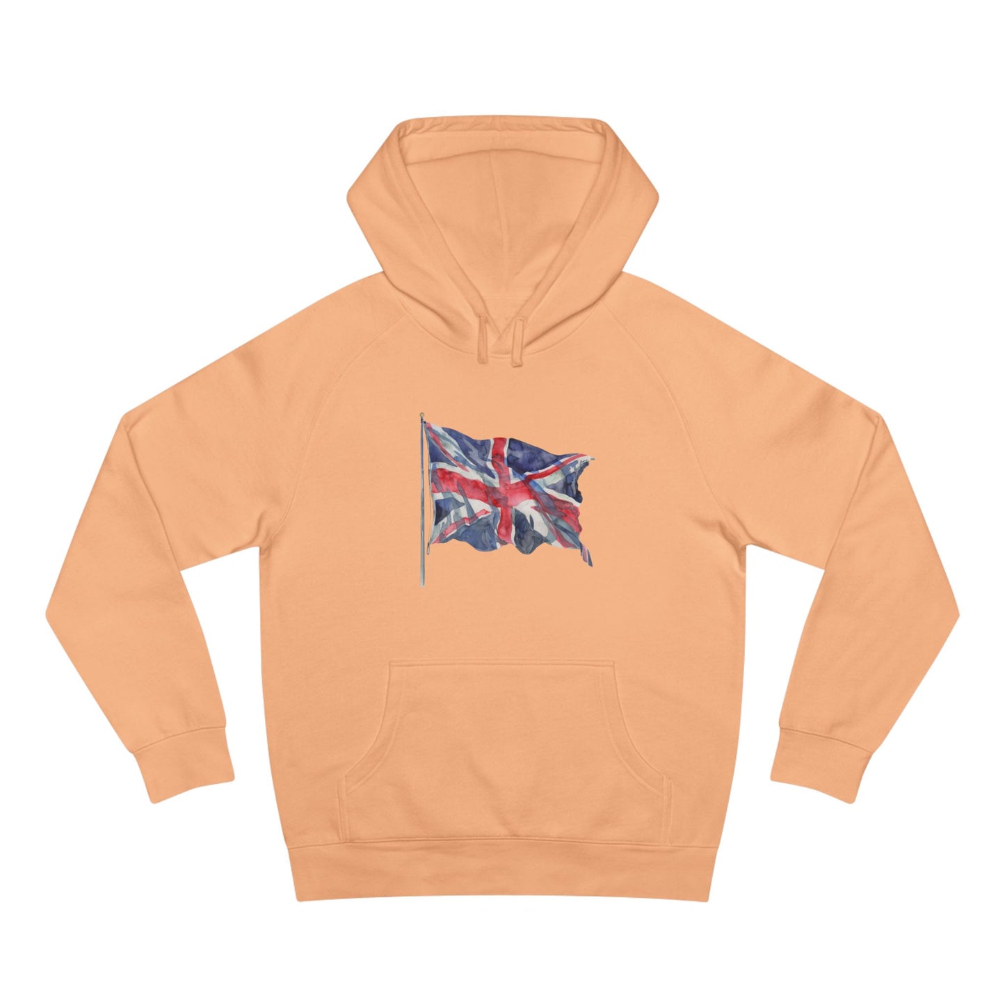 Adorable Unisex Hoodie - British Flag