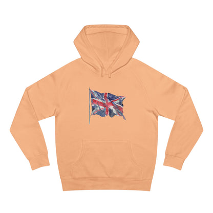 Adorable Unisex Hoodie - British Flag