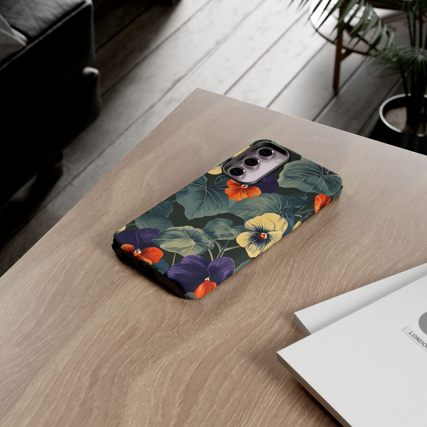 Tough Cases Floral iPhone Case, Tough Phone Cover, Stylish Floral Design, Gift for Her, Summer Vibe, Durable Protective Case