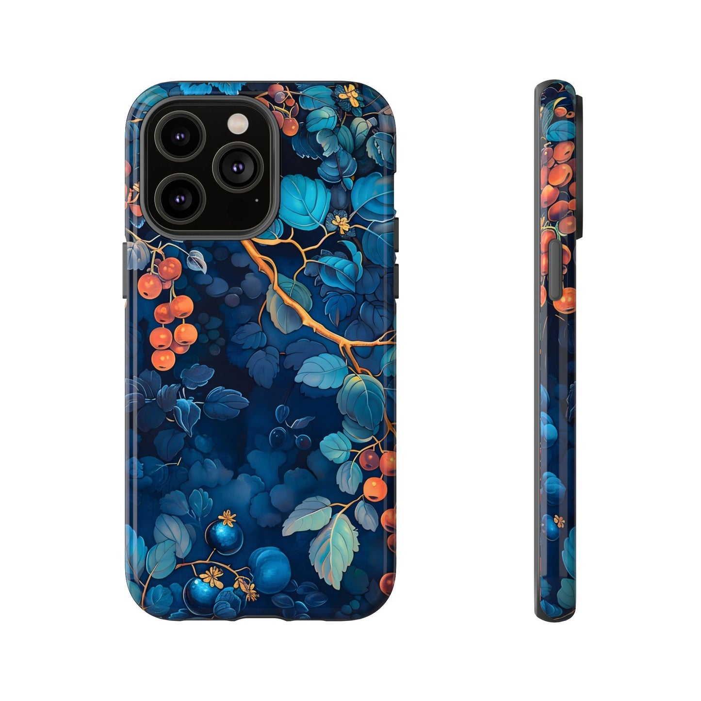 Artistic Phone Case with Floral Design, Tough Cases for iPhone, Nature-Inspired Accessory, Unique Gift for Her, Protective Cover