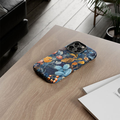 Floral iPhone Case, Tough Phone Cover, Nature-inspired Accessory, Gift for Her, Trendy Protection Case