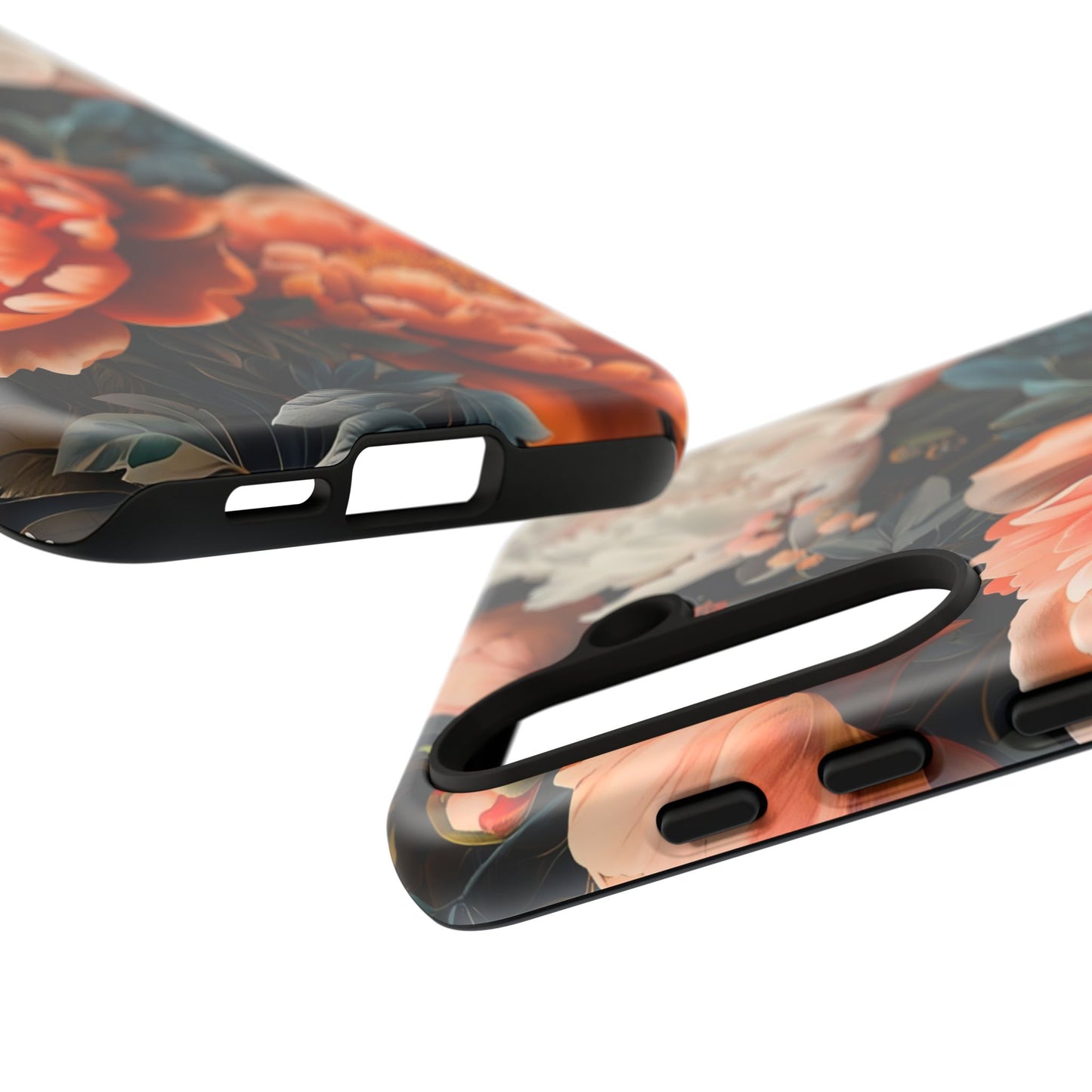 Floral Phone Case - Tough Cases, Durable Cover, Flower Design, Unique Gift, Phone Accessories
