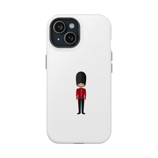 Charming Magnetic Phone Cases with Royal Guard Design, Fun Gift, Phone Accessory, Stylish Protection, Unique Phone Cover
