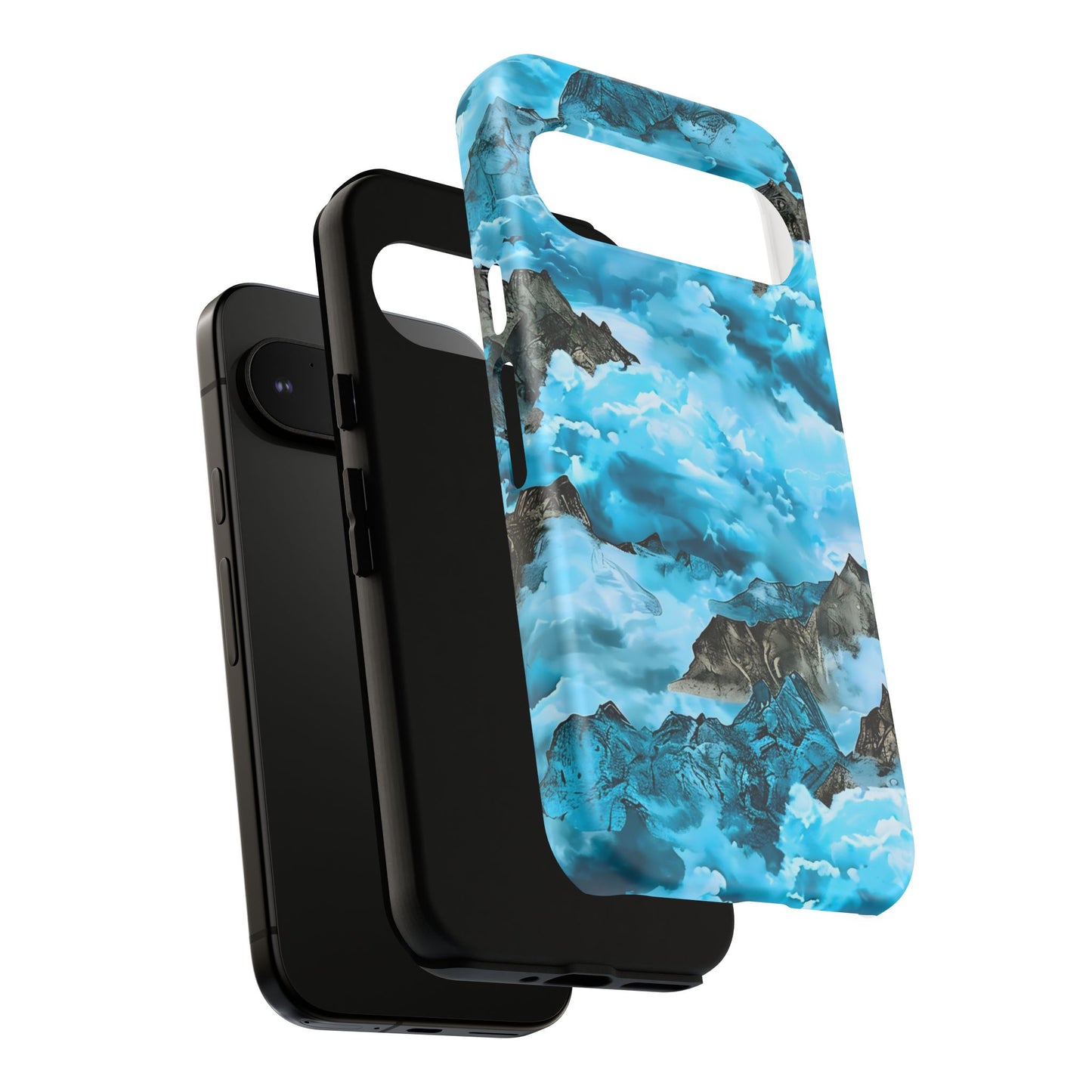 Mountain Wave Phone Case - Adventure Gear, Outdoor Gifts, Stylish Cases, Trendy Accessories, Nature Lovers