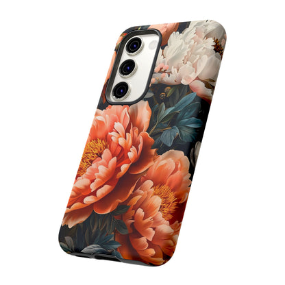 Floral Phone Case - Tough Cases, Durable Cover, Flower Design, Unique Gift, Phone Accessories