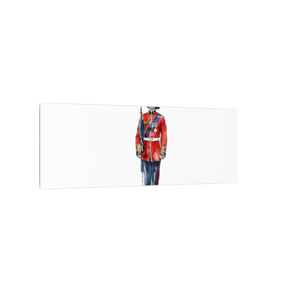 Royal Guard Canvas Art Print, British Soldier Wall Decor, Home Decoration, Gift for History Lovers, Art for Offices, Unique Wall Gallery