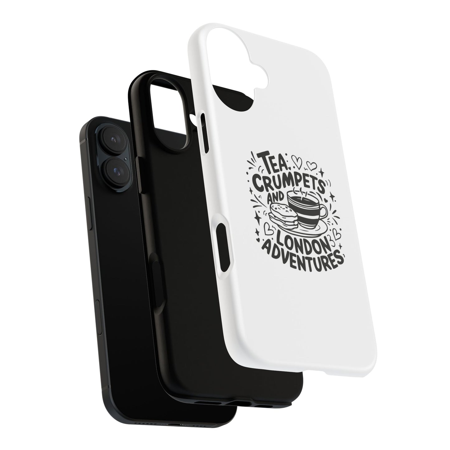 London Adventures Phone Case - Tea & Crumpets Design