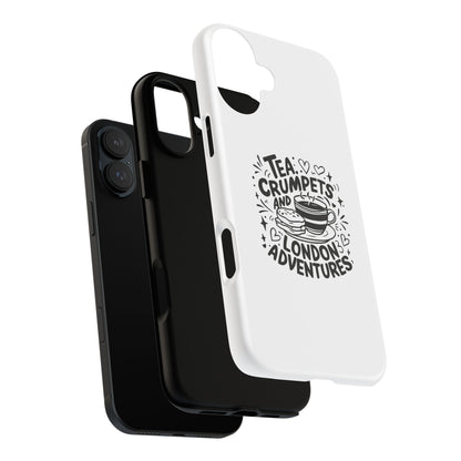 London Adventures Phone Case - Tea & Crumpets Design
