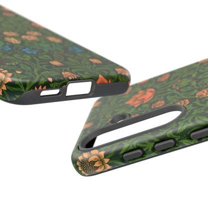 Crimson Leaf Whirl – Phone Case - Tough Cases