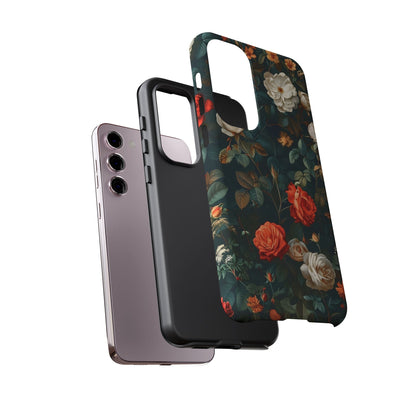 Floral Phone Case | Tough Cases with Elegant Design | Gift for Her, Mother's Day, Birthdays, Personalized, Trendy Tech Accessories