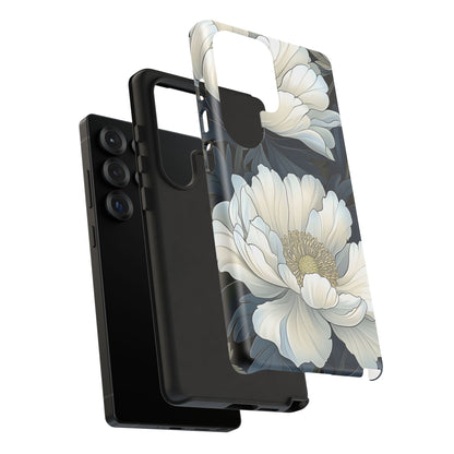 Elegant Floral Phone Case, Floral iPhone Cover, Flower Art Phone Case, Eco-Friendly Mobile Protection, Tough & Stylish Phone Case