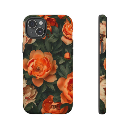 Stylish Floral Phone Case, Tough Cases, Floral Phone Cover, Gift for Her, Spring Accessories, Mother's Day, Phone Protection