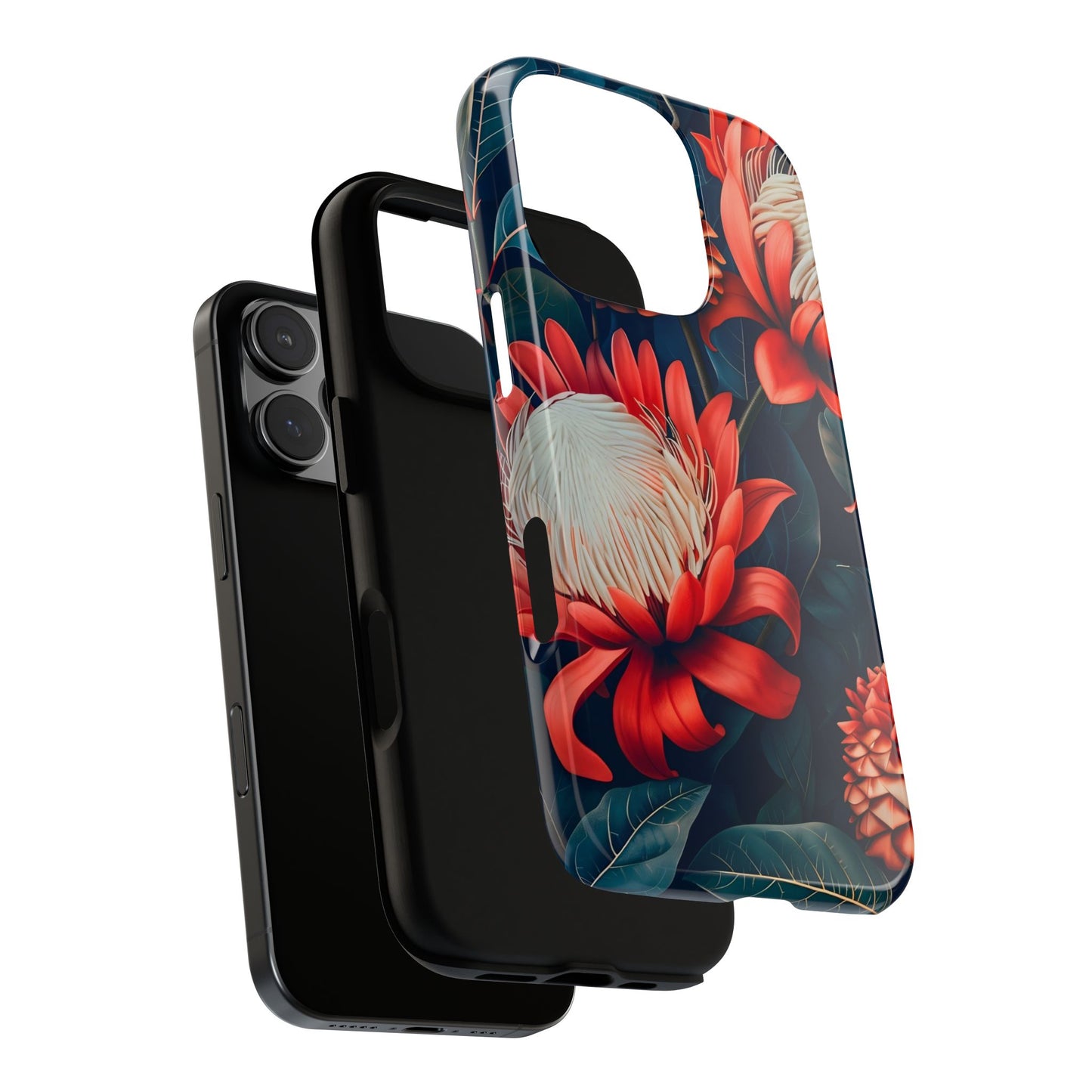 Floral Phone Case for Tough Love, Durable Cover, Unique Gift for Nature Lovers, Birthday, Mother's Day, Floral Design