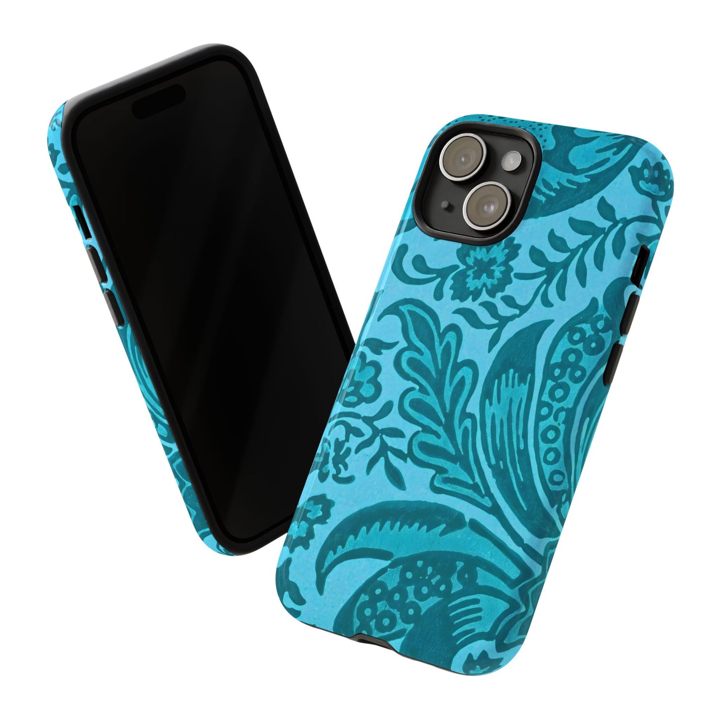 Tough Cases Floral Phone Case, Boho Chic Cover for Smartphones, Unique Gift for Her, Trendy Tech Accessory, Perfect for Personalization