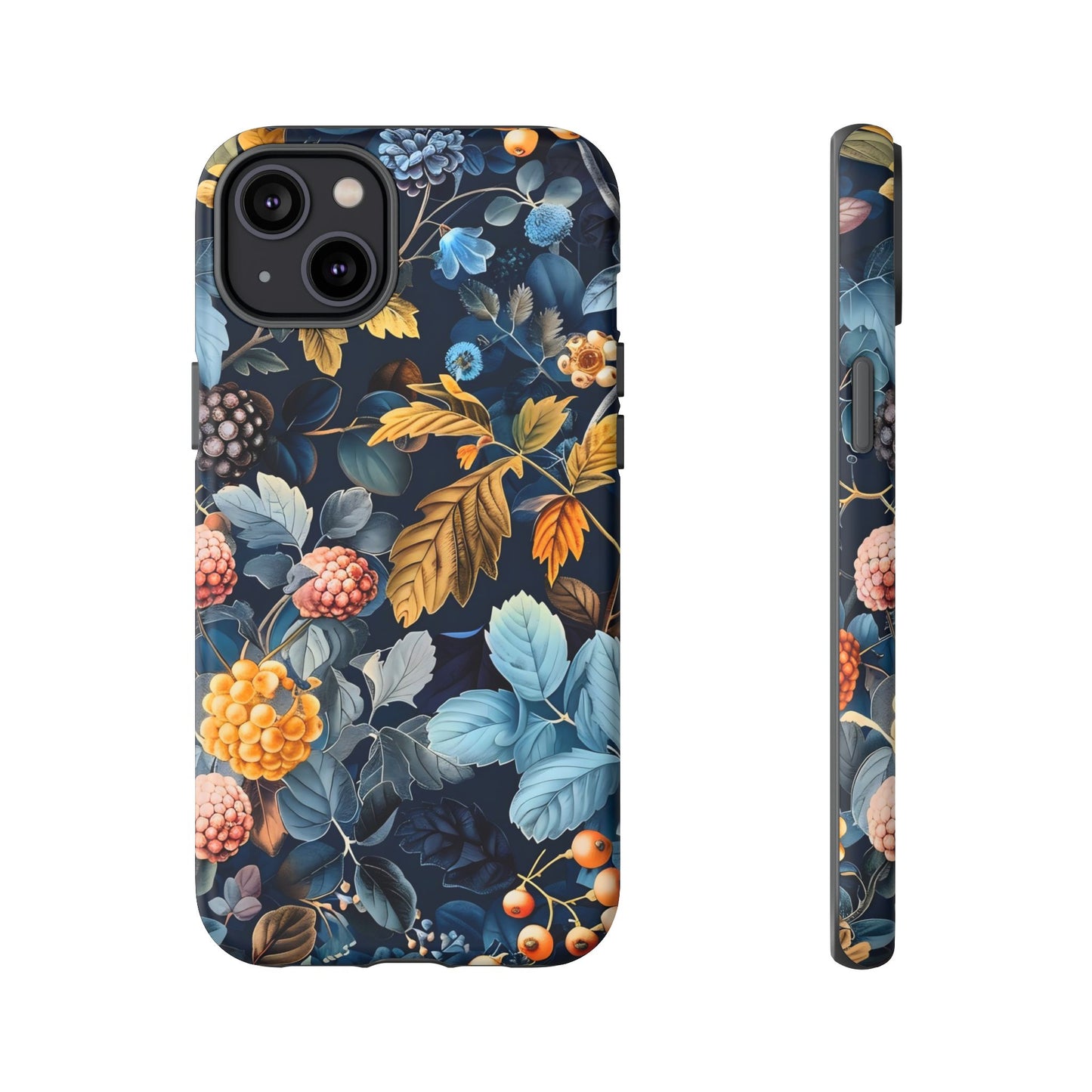 Floral iPhone Case, Tough Phone Cover, Nature-inspired Accessory, Gift for Her, Trendy Protection Case