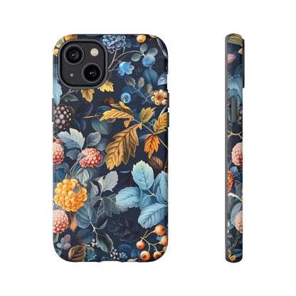 Floral iPhone Case, Tough Phone Cover, Nature-inspired Accessory, Gift for Her, Trendy Protection Case