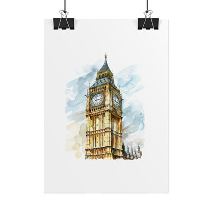 London Tower Rolled Posters