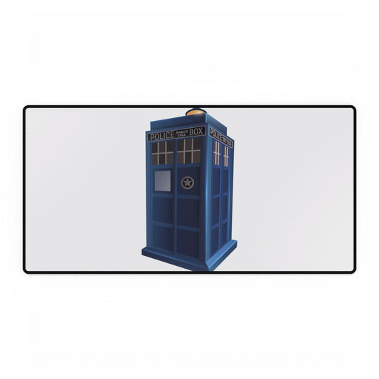 Doctor Who TARDIS Desk Mat - Gaming, Office Decor, Geek Gift, Mouse Pad, Home Office Accessories
