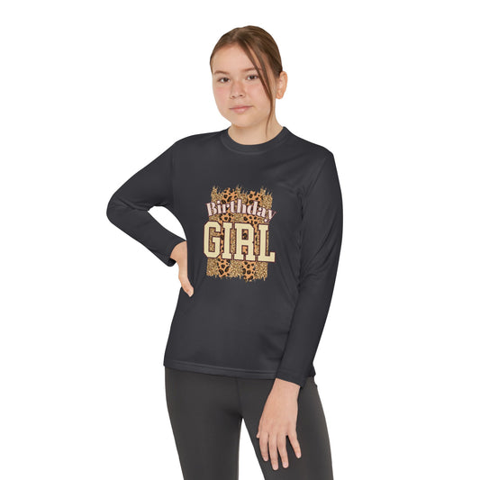 Birthday Girl Youth Long Sleeve Tee - Fun and Stylish Celebration Shirt