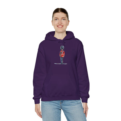 Unisex Heavy Blend™ Hooded Sweatshirt - Cornish Courage - Red Jackets of Bodmin