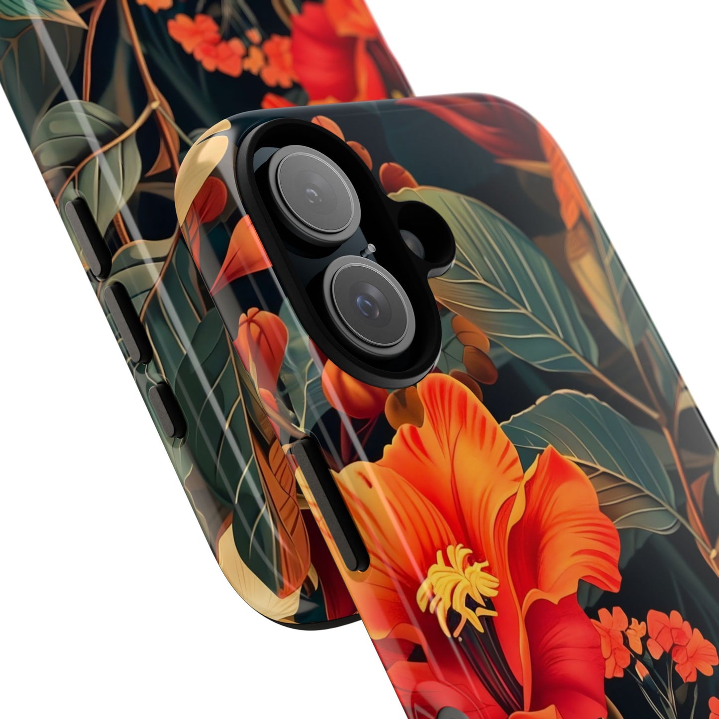 Colorful Floral Phone Case, Tough Cases, Vibrant Smartphone Cover, Gift for Nature Lovers, Summer Vibes, Unique Phone Accessory