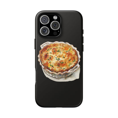 Quiche Phone Case - Funky Kitchen Decor, Foodie Gift, Chef Accessories, Culinary Art, Quirky Phone Cover