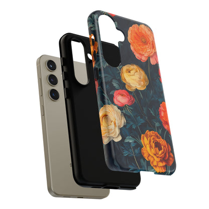 Floral Phone Case, Tough Cases for Phone Protection, Gift for Flower Lovers, Floral Designs, Spring Decor