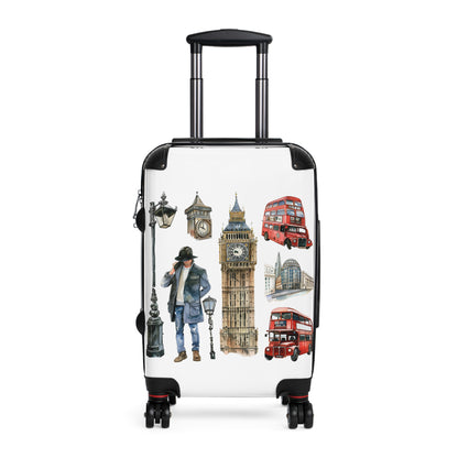 Scones & Tea Watercolor Suitcase