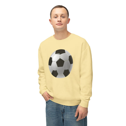 Unisex Lightweight Crewneck Sweatshirt Energetic - Dynamic Footbal