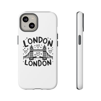 Love London Bridge Phone Case, Tough Cases for London Lovers, Cute Protection, Travel Gift, Phone Accessory, Design with Love