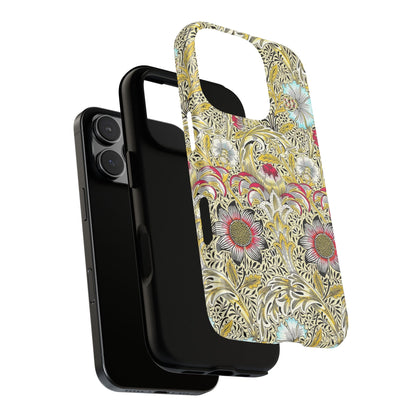 Floral Phone Case - Tough Cases, Floral Design, Stylish, Protective, Unique Gift for Her, Phone Accessories